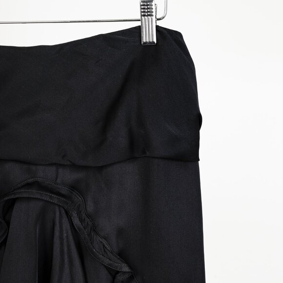 Yves Saint Laurent 2003 Ruched Silk Skirt - Picture 5 of 10